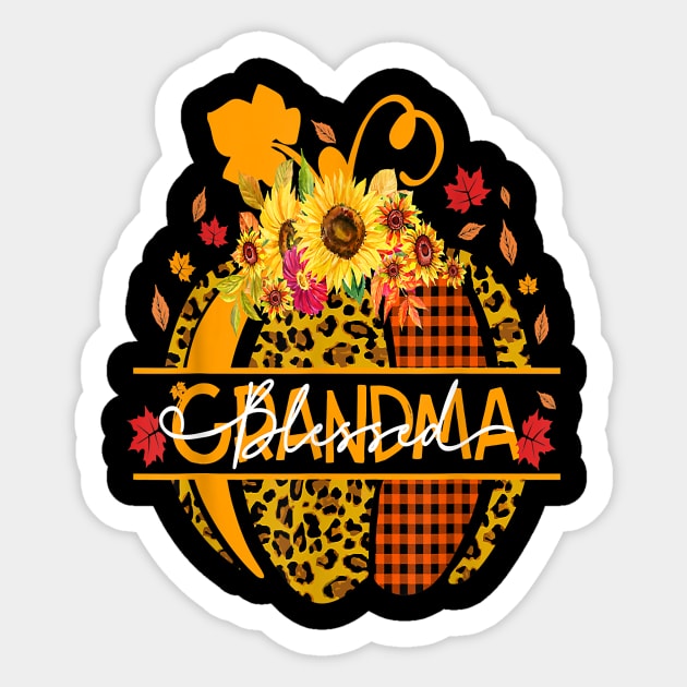 Grandma Blessed Sticker by brittenrashidhijl09